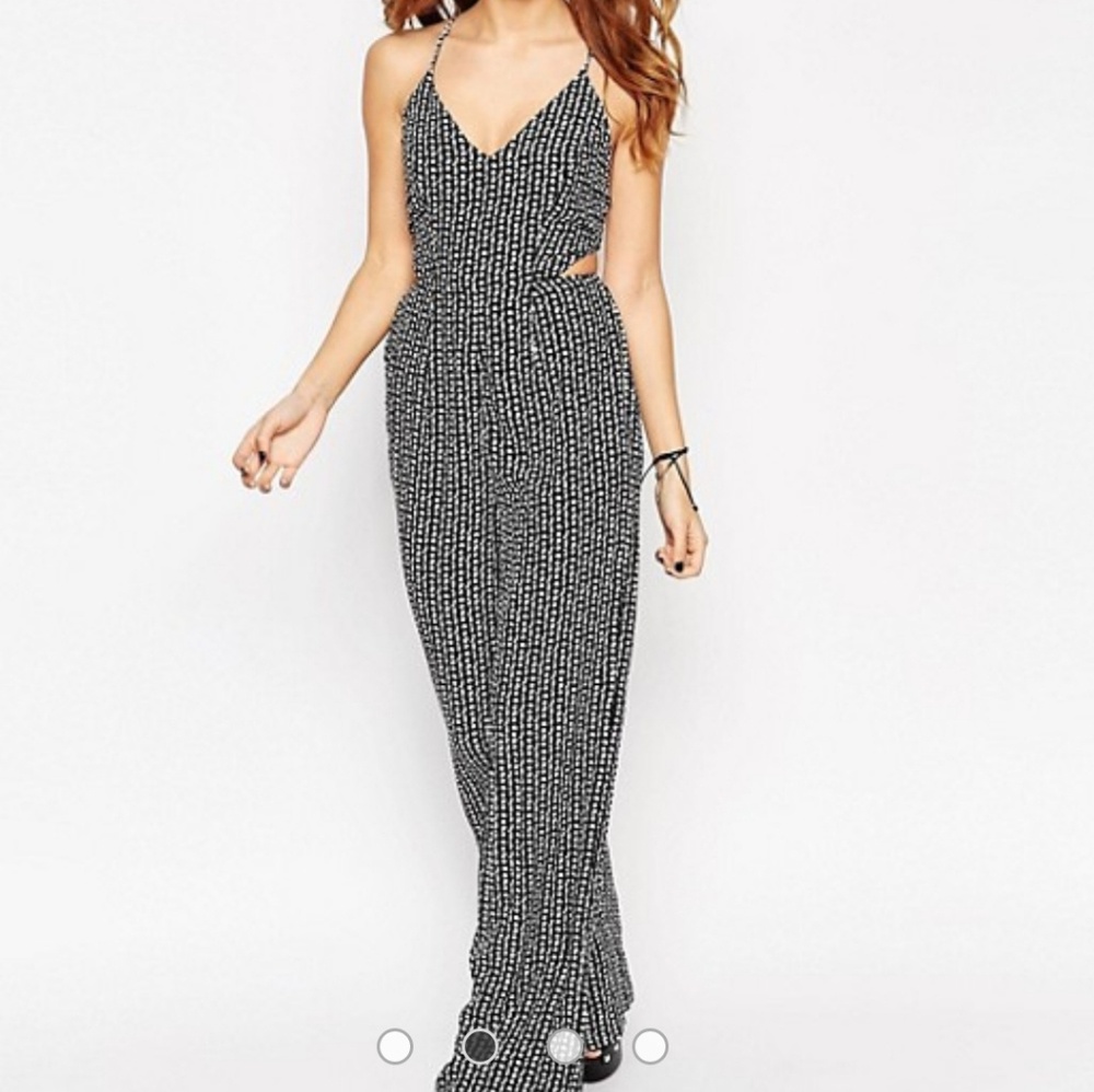 Tie back jumpsuit